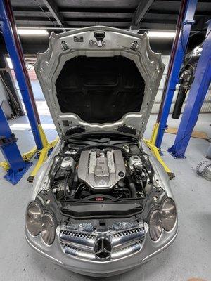 Fixed malfunction with the roll bar not coming down completely and coming up inappropriately on this beautiful convertible