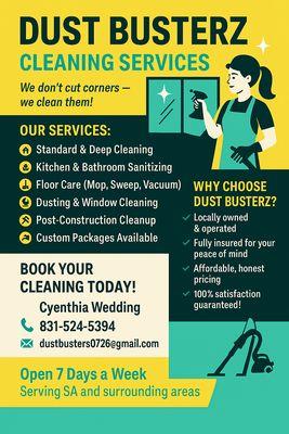 Dust Busterz Cleaning Services