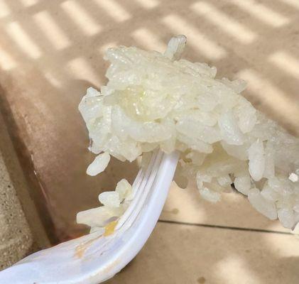 Rice all stuck together