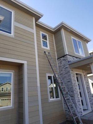 Upper window replaced