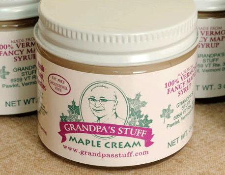 Grandpa's Stuff Maple Cream