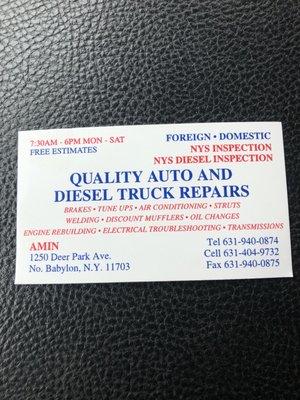 Quality Auto Repair