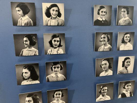 Beautiful Anne and Margot Frank.