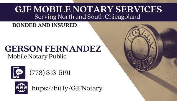GJF Mobile Notary Services