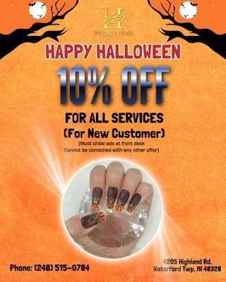 10% OFF FOR ALL SERVICES
(For New Customer)