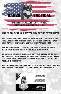 Let us help you get your next firearm!