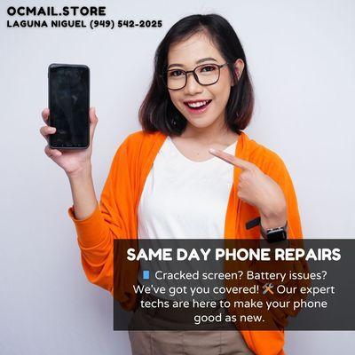 iPhone and tablet repairs