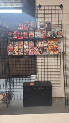 VHS movies and Anime