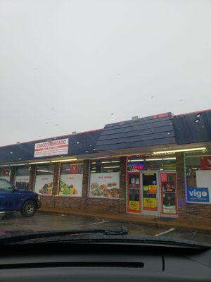 Outside of the new Mexican market.