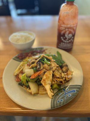 61. Chicken with Garlic Sauce