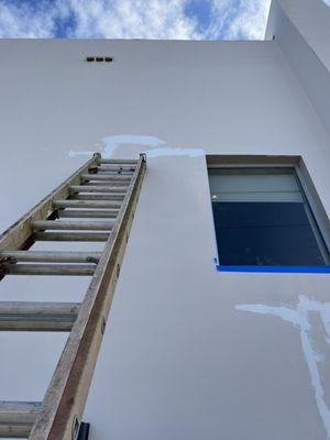 Concrete wall repair