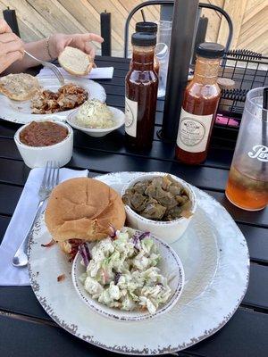 Pulled pork plate, Really good!