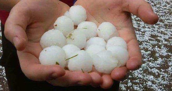 Medium Sized Hail Stones