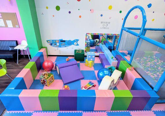 Baby play area