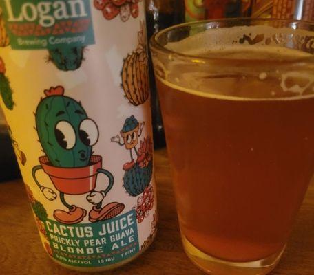 The Cactus Juice Blonde Ale!