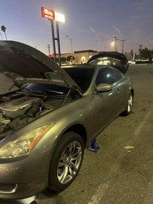 Oil change Infiniti g35