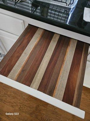 Proper cutting board! TADA :)