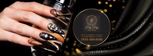 Welcome to Pop Pop Nails & Spa 909-888-8088 Walk-ins Welcome . Appointment recommended