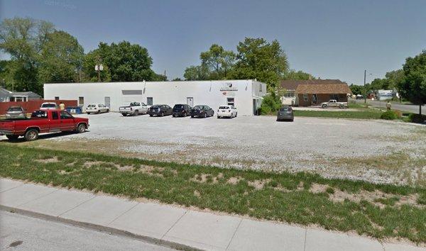 View of Big Picture from corner of Spruce St. and 13th St.