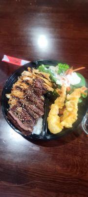 #17 steak, chicken, and shrimp combo