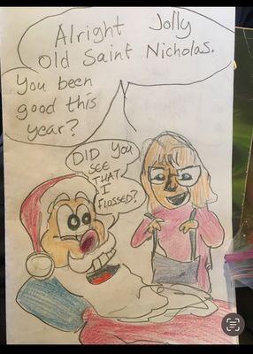 This is an example of the sense of humor each of them has