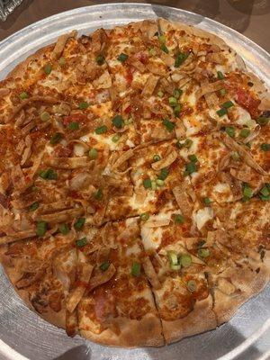 Crab Rangoon pizza