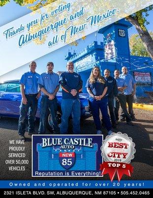 Blue Castle Auto Inc 2019 Best in the city!!