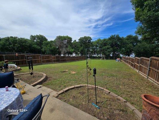 Groomed trees and pathway courtesy of the AWESOME HOA to make this place a pocket paradise.