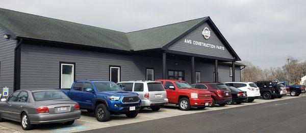 AMS Construction Parts new building