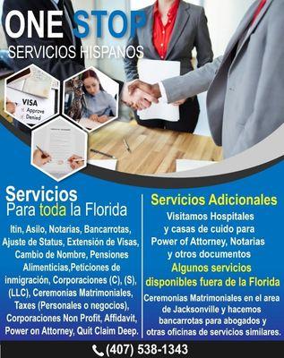 One Stop Servicios Hispanos