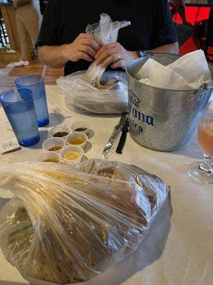 Food in a bag?  It was FANTASTIC!!!