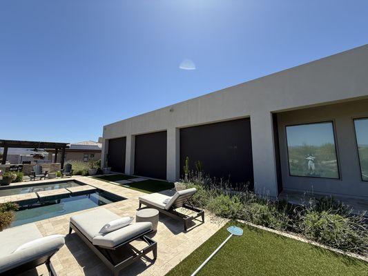 Motorized Patio Screen In Queen Creek