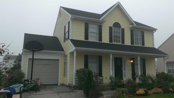 Remodeling of siding, roofing, capping and gutters.