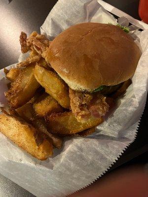 Big Poppa Burgers Chicken & Waffles