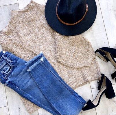 Sweater & skinnies