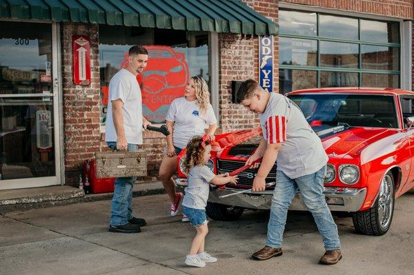 Small Family owned used car dealership business.