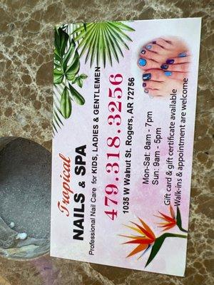 Tropical Nails & Spa