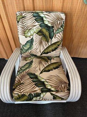 Banana leaf koa rattan covers