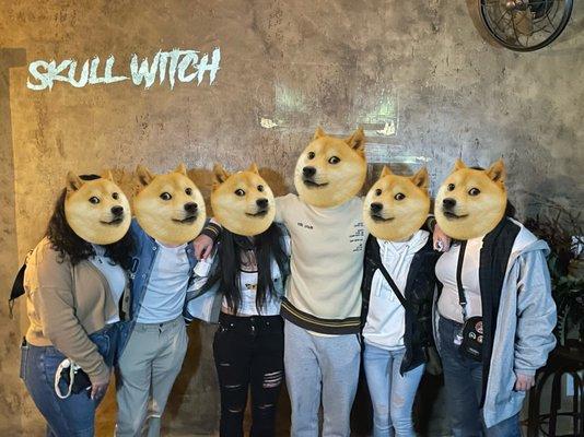 We took a group photo at the end! They also have dippin' dots u can buy which is kinda surprising lol