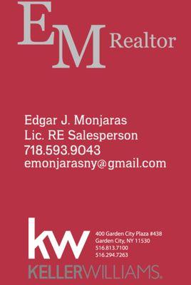 Edgar J Monjaras - Keller Williams Realty