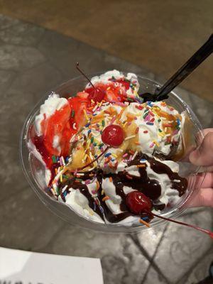 Where's my banana on the Banana Split???