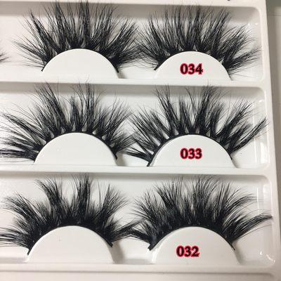 25mm Mink Strip Lashes