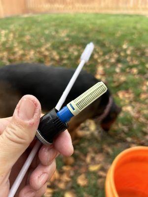 Clean MP Nozzle Filter