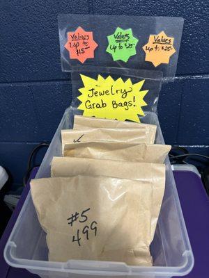 Jewelry Grab Bags.