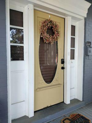 Front House Door tinted