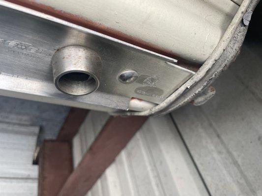 Broken lock