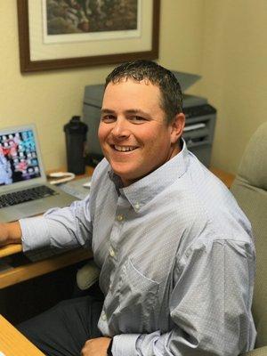 Stewart Kuespert - Agency General Manager. He enjoys hunting, fishing & golfing.  He volunteers with local 4-H clubs.& other local programs.