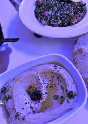 Hummus & Pita & Tabouli