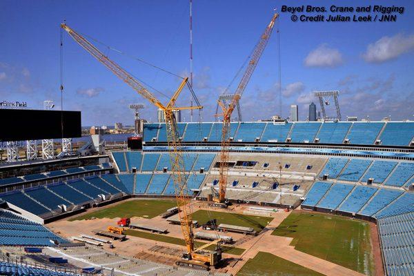 Beyel Brothers at Jacksonville Jaguars stadium