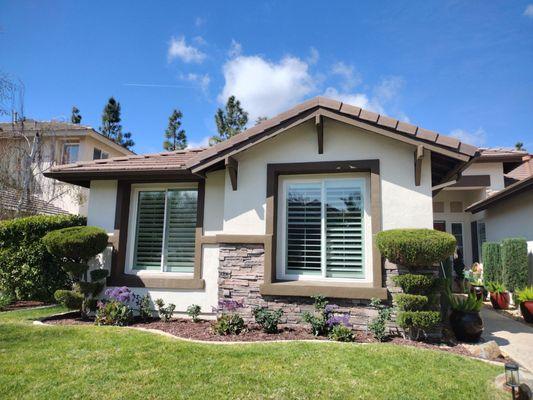 Brand new solar glass, double pane glass.